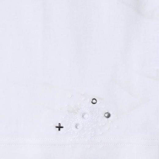 68301SDSA男装2026新款高贵轻奢时尚简约刺绣钉钻设计圆领短袖T恤百搭 商品图4