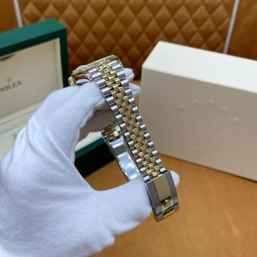 劳力士 日志型系列蚝式钢表壳搭配金棕榈叶盘腕表尺寸:36mm 商品图3