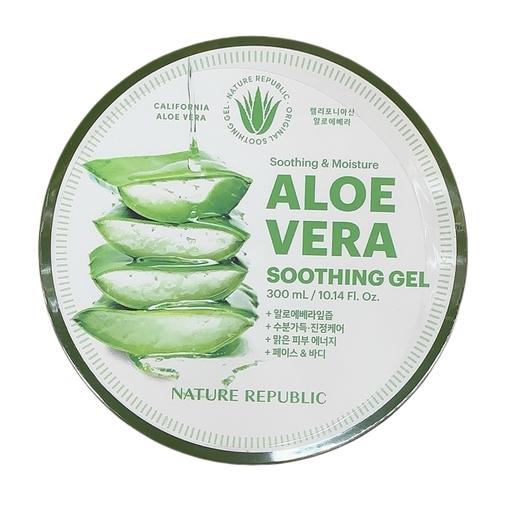 韩国 自然乐园舒缓保湿芦荟凝胶-300ML 商品图0