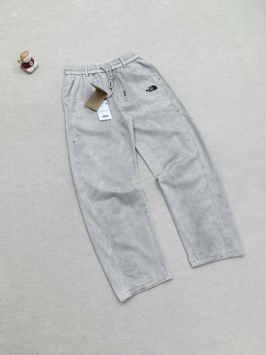 男款针织弯刀廓形牛仔休闲裤 商品图4