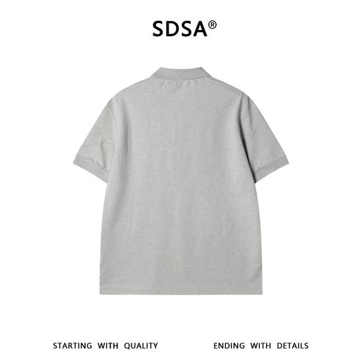 SDSA男装2026新款高贵轻奢潮牌时尚POLO衫短袖T恤百搭简约上衣 商品图4