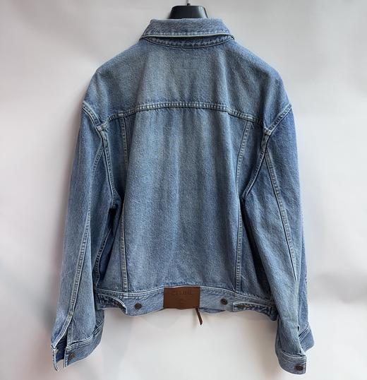 中性款有领牛仔外套偏大la008 商品图1