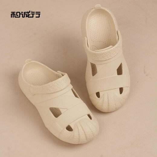 和诚行2026夏季新款洞洞鞋旅游度假夏季防滑女式休闲拖鞋0470218 商品图0