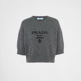 PD-S 刺绣字母羊绒羊毛衫