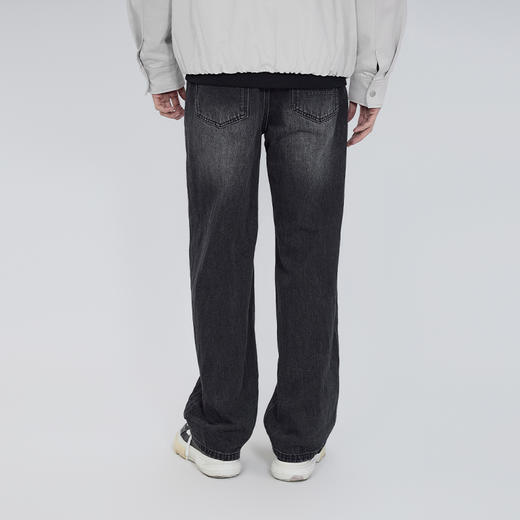 【新品上新】HX 春季水洗直筒牛仔长裤C201610008101 商品图3
