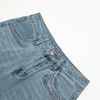 西遇复古2026春季新款女高腰弹力显高直筒浅色拖地微喇裤牛仔裤H0060208 商品缩略图5