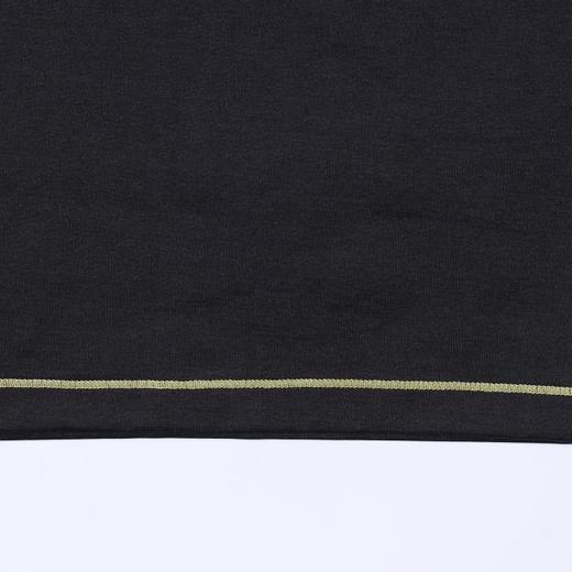 SDSA男装2026新款高贵轻奢潮牌撞色缝线设计圆领长袖T恤百搭休闲 商品图2