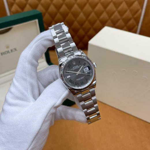 劳力士 日志型系列绿罗腕表904L精钢表壳表带尺寸:41mm 商品图0