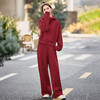 套装女春新款时尚连帽卫衣宽松显瘦小个子休闲裤两件套WWYG6610 商品缩略图3