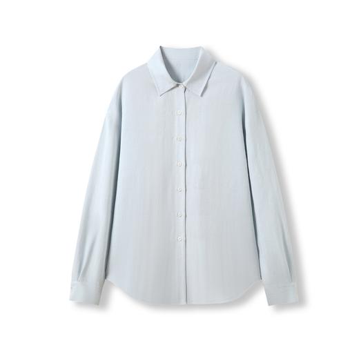 PIANAI冷小姐# 莱赛尔 天丝亚麻休闲防晒衬衣 商品图0