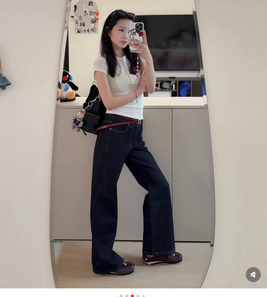 原单ANN ANDELMA* 原色牛仔裤/不掉色牛仔裤032005 商品图2