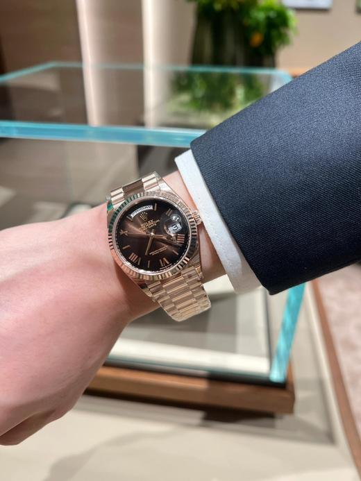 劳力士 星期日历型系列 渐变棕色日志腕表尺寸:36mm 商品图5