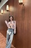 PIANAI冷小姐# 浅蓝色烫钻牛仔裤 商品缩略图3