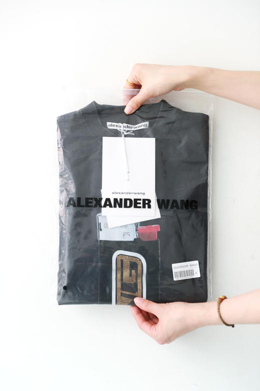 闪钻闪钻，烫金高锭大主tee。摩登氛围感圆领情侣短袖t恤E032188 商品图14