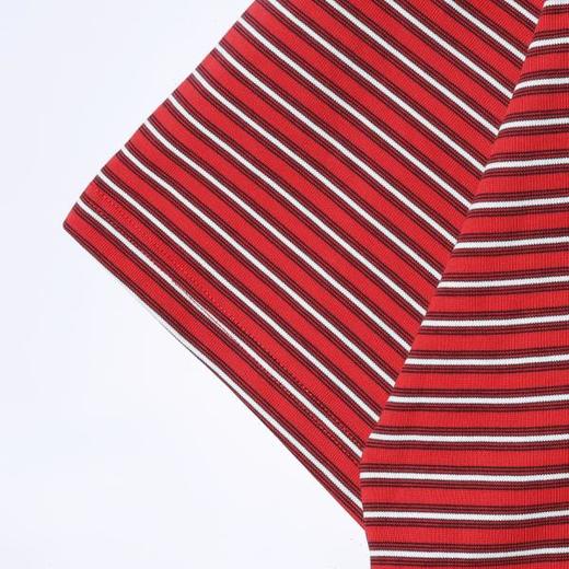 SDSA男装2026新款高贵轻奢潮牌撞色条纹翻领短袖T恤百搭简约上衣 商品图2