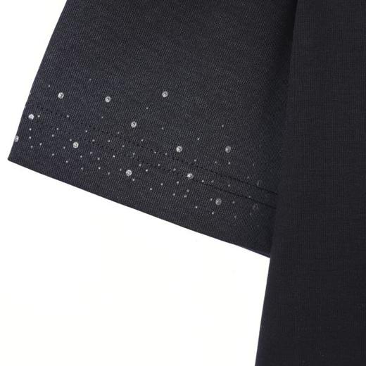 68816SDSA男装2026新款高贵轻奢痞帅渐变烫钻圆领短袖T恤百搭时尚上衣 商品图5