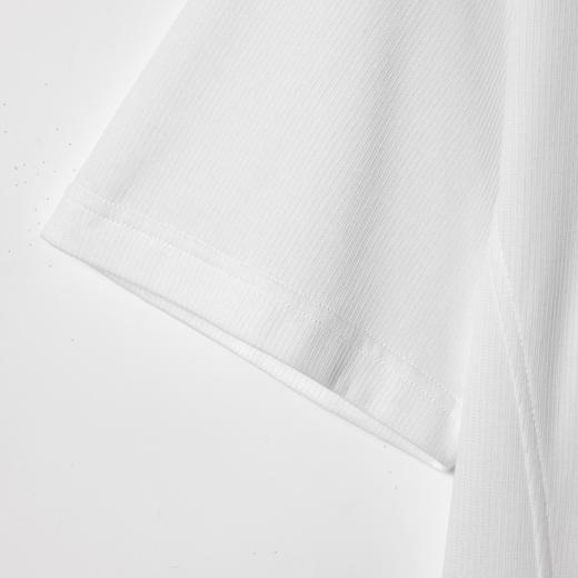 SDSA男装2026新款高贵轻奢潮牌简约假两件半拉链翻领短袖T恤百搭 商品图3