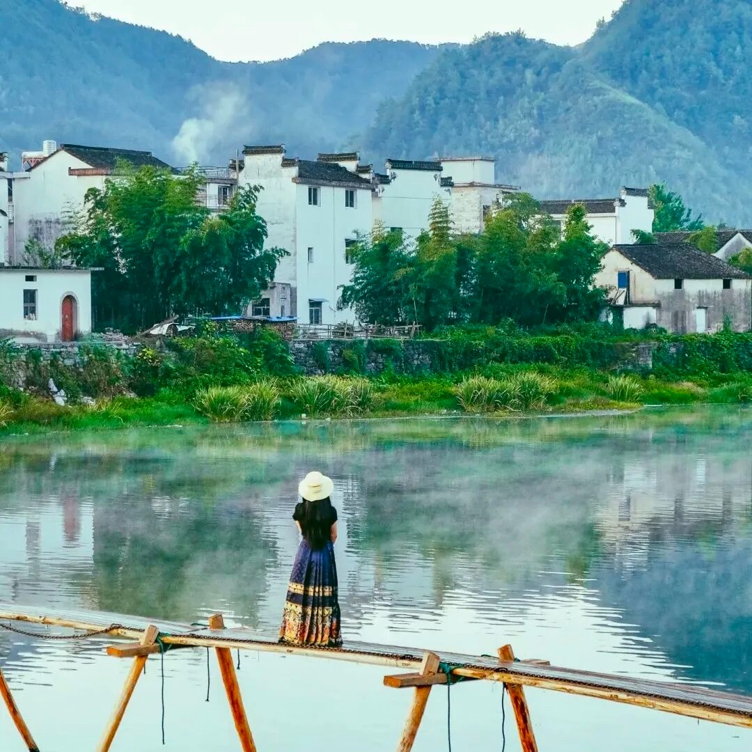 成团有位【徽杭古道B·立减50元】浙西天池&华东经典路线-绩溪龙川-家朋梅圩岭油菜花