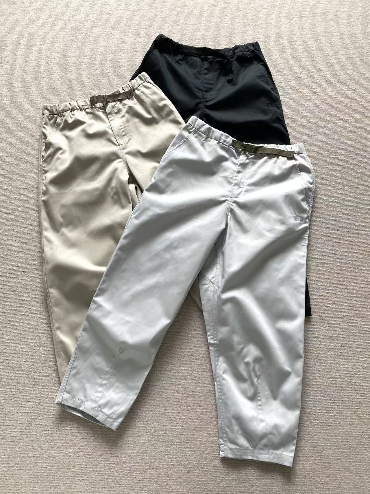 【lb1】黑标系列！男子宽松休闲防泼水轻量宽松户外长裤！！