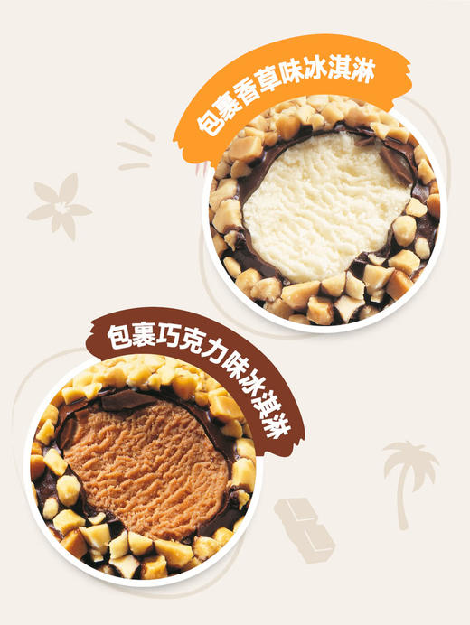 MM 山姆 雀巢 加拿大进口 Drumstick双拼口味甜筒冰淇淋 140ml*10 商品图2