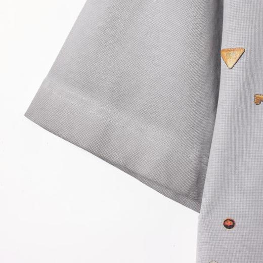 68815SDSA男装2026新款高贵轻奢撞色波点印花圆领短袖T恤渐变百搭舒适 商品图3