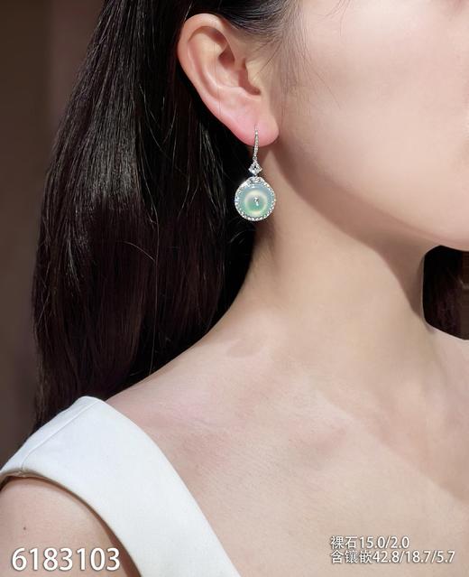 6183103，平安扣耳坠。具体价格微信咨询 商品图4