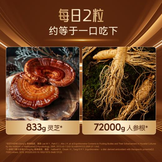 ² 【MT新西兰进口时光重塑胶囊】每两粒含麦角硫因50mg+PQQ 30mg+NAD+30mg+亚精胺1.2mg等 30粒/瓶 HM02-CRMM-YYSJ【MT4月专场】 商品图3