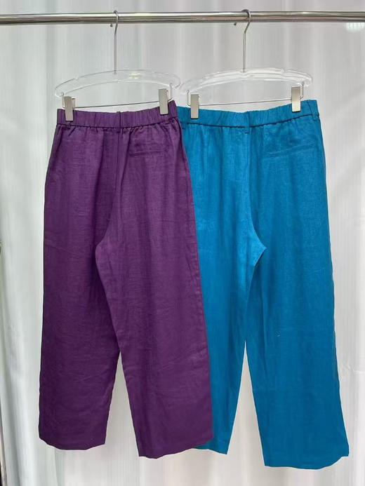 原单新款亚麻超火爆八分裤 商品图2