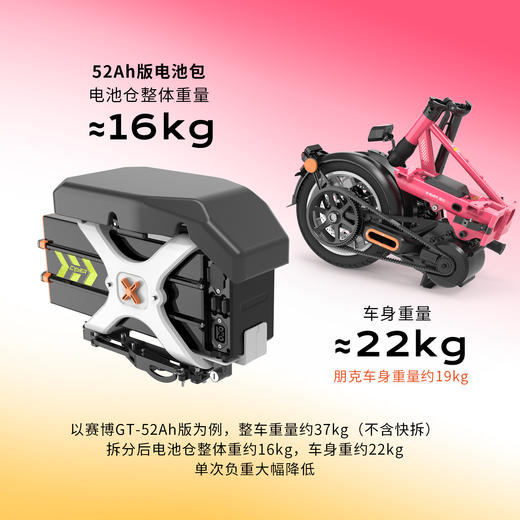 锋鸟代驾车GT PUNK专用 电池仓快拆 商品图2