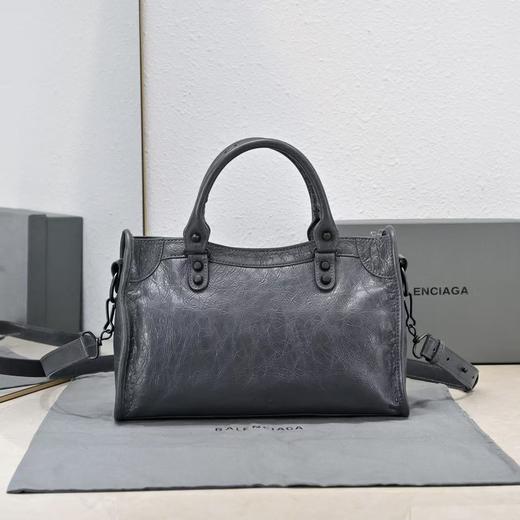 巴黎世家 Le City系列 机车包 小号 火山岩（LZ） 商品图2