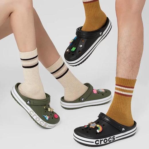 推荐 【Crocs卡骆驰·洞洞鞋】穿脱自如  轻盈透气 不闷汗无异味 EVA材质   明星同款  云朵款/泡芙款/贝雅款/明星系列  多种颜色可选【所有款不含智必星（鞋花）】 商品图5