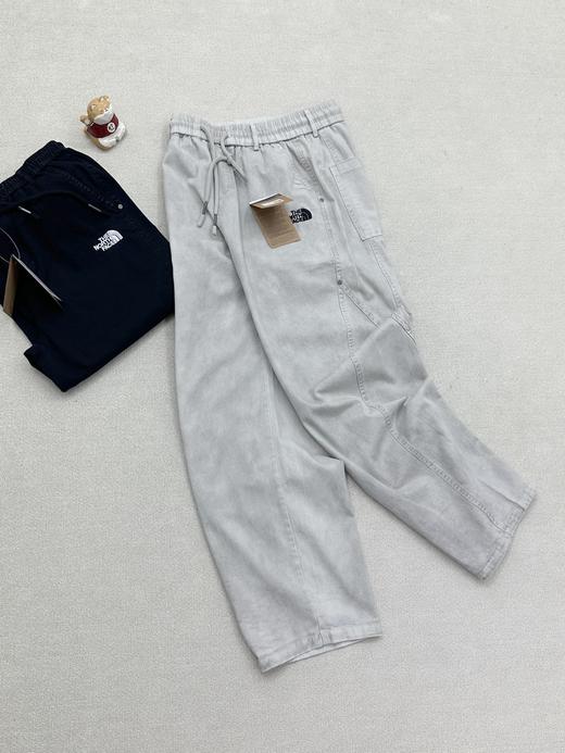 男款针织弯刀廓形牛仔休闲裤 商品图2