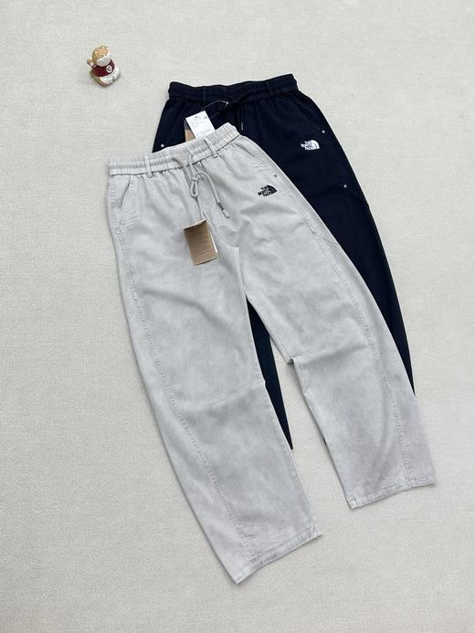 男款针织弯刀廓形牛仔休闲裤 商品图1