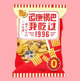 运康锅巴烧烤味 102g（口味随机）