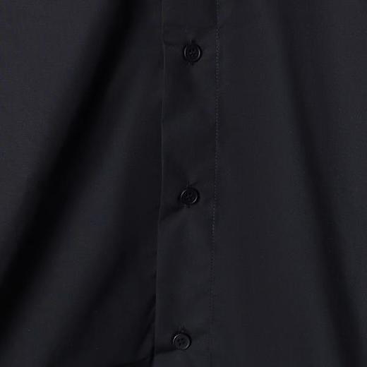 SDSA男装2026新款高贵轻奢韩系纯色双层领宽松长袖衬衫百搭痞帅 商品图2