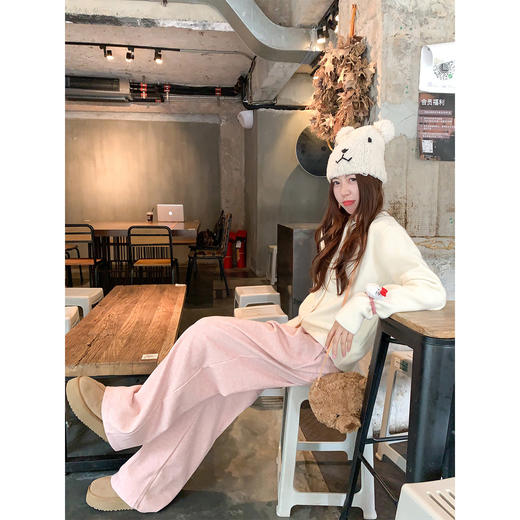 <曾小咸推荐>3.23现货秒杀 ！微信超特价！韩系阔腿休闲裤 日常159.99 立减90 秒杀69.99！！ 纯色开衫 秒杀79.99！！白色连帽长袖秒杀79.99！ 商品图3