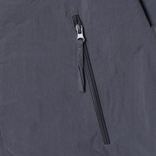 SDSA男装2026新款高贵轻奢潮牌纯色斜拉链立领短袖衬衫外套百搭 商品图2