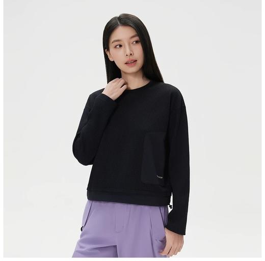 点此购买 可隆春秋季女士华夫格卫衣 xx 342860 商品图6