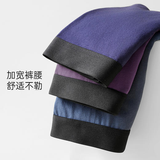 爱帝男式内裤棉氨弹力平角裤3条装 商品图6