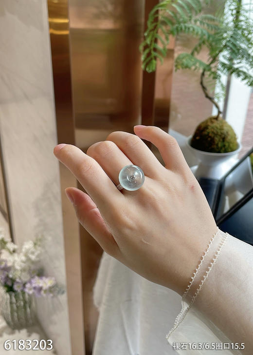 6183203，平安扣戒指。具体价格微信咨询 商品图4