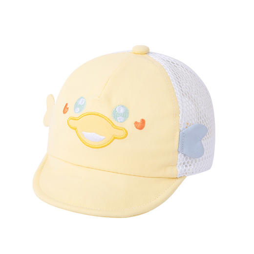 【棉感亲肤❗️宠爱宝宝肌】图涂丫婴儿帽子夏季薄款0到3个月宝宝鸭舌帽夏季男女小月龄遮阳帽。ya 商品图4