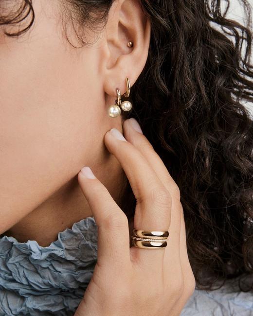 秒‼️‼️出口纯原！加拿大订单慕斯樱桃珍珠耳钉 商品图3