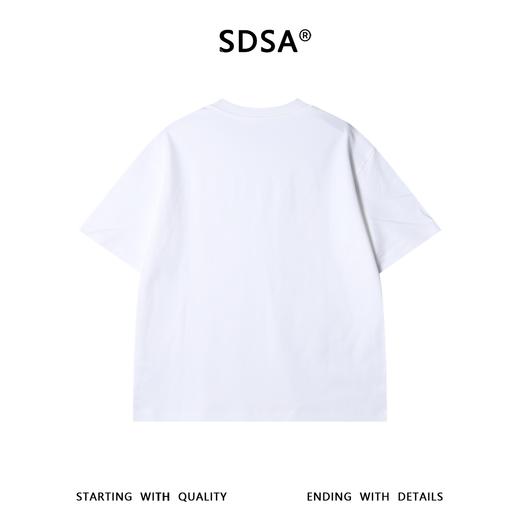 2611SDSA男装2026新款高贵轻奢简约时尚刺绣爱心设计圆领短袖T恤百搭 商品图4