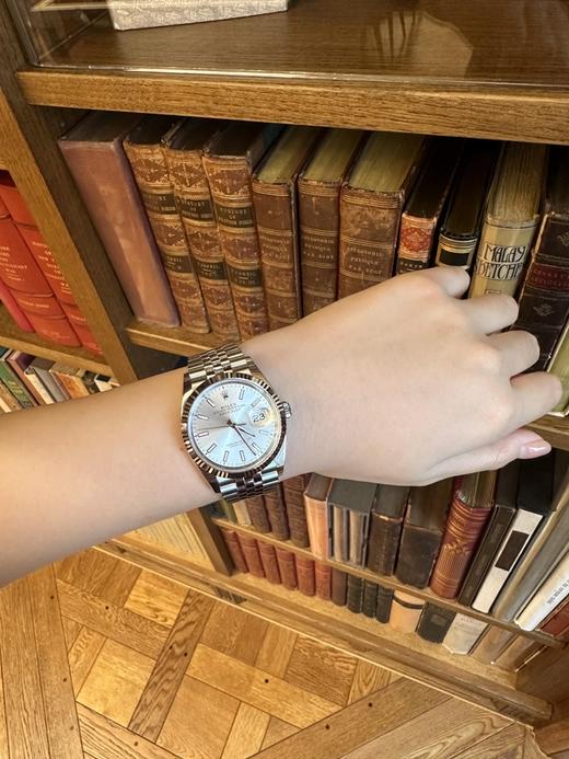 劳力士 日志型系列腕表 采用原版3235自动机械机芯904L精钢表壳表带尺寸:36mm 商品图12