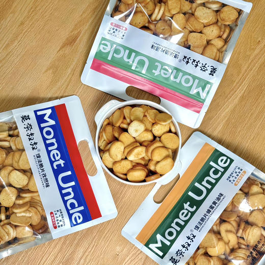 【莫奈叔叔·馍法脆片】一口下去酥酥脆脆，蛋香直接溢出来，烘烤的完全不油腻，300g/袋 商品图4