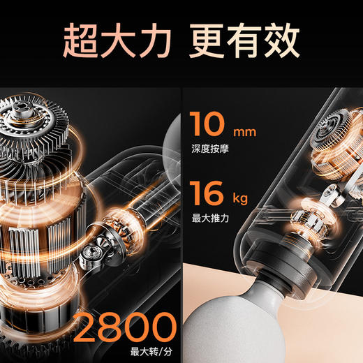 【有效击打！超迷你】迷你筋膜枪肌肉按摩器男士女生专用按摩颈膜枪专业多功能静音mini。xa 商品图1