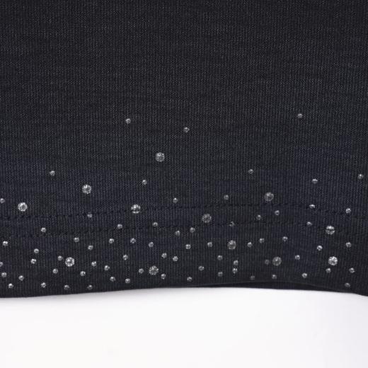 68816SDSA男装2026新款高贵轻奢痞帅渐变烫钻圆领短袖T恤百搭时尚上衣 商品图2