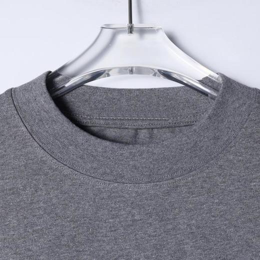 2628SDSA男装2026新款轻奢美式钢印字母满天星圆领短袖T恤百搭时尚 商品图2