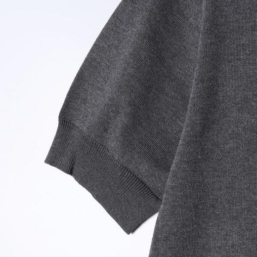 MY613SDSA男装2026新款高贵轻奢简约设计感斜纽扣针织f短袖T恤百搭时尚 商品图3