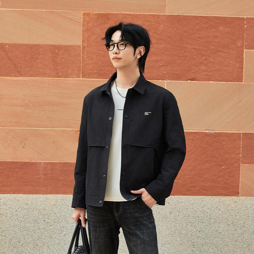 【新品上新】HX 春季翻领茄克衫S105611082101 商品图1